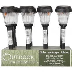 Best reviews of 🔥 Outdoor Expressions Black 2.10 Lumens Plastic Solar Path Light ✔️ 7 Best reviews of 🔥 Outdoor Expressions Black 2.10 Lumens Plastic Solar Path Light ✔️ -Outdoor Expressions shop ItemImage 500608 q5w6rl 52d4wo lb5m0