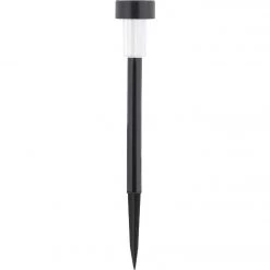 Wholesale ❤️ Outdoor Expressions Black 2.10 Lumens Metal Mini Solar Path Light 🧨