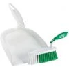 Promo 💯 Libman White Plastic Dust Pan & Brush Set ❤️