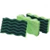 Discount 🛒 Libman 4.5 In. X 3 In. Yellow & Green Heavy Duty Scrub Heavy Duty Sponge (3-Count) 😀