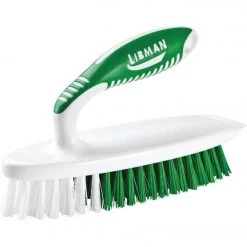 Best Pirce ⌛ Libman Easy-Grip 4.75 In. Polymer Sanoprene Bristle Rubber Grip Scrub Brush 🔔