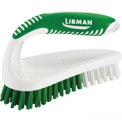 Best Sale 🔥 Libman 7 In. Polymer Sanoprene Bristle Contoured Grip Scrub Brush 🌟