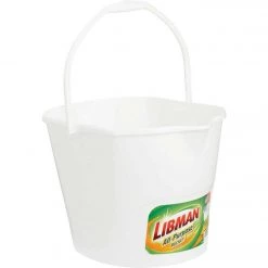 Coupon 🛒 Libman 3 Gal. White All-Purpose Dual Spout Bucket ✔️