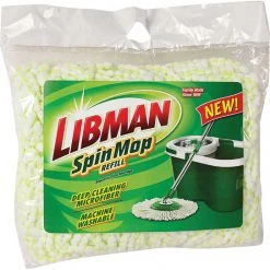 New ⭐ Libman 15 In. Microfiber Spin Mop Refill 🛒