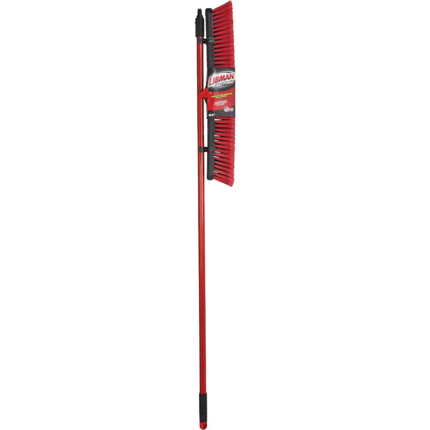 Cheap 🤩 Libman 24 In. W. X 64 In. L. Steel Handle Multi-Surface Medium Sweep Push Broom 🔔 2 Cheap 🤩 Libman 24 In. W. X 64 In. L. Steel Handle Multi-Surface Medium Sweep Push Broom 🔔 - Image 2