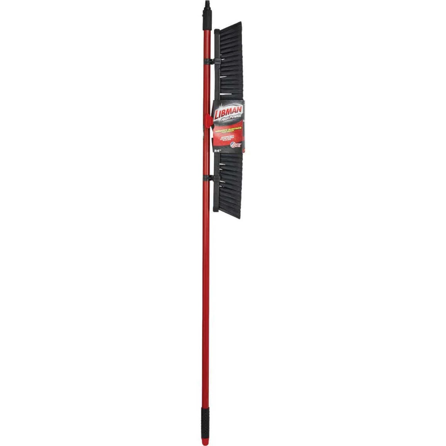 Deals ✔️ Libman 24 In. W. X 64 In. L. Steel Handle Smooth Surface Push Broom 🌟 2 Deals ✔️ Libman 24 In. W. X 64 In. L. Steel Handle Smooth Surface Push Broom 🌟 - Image 2