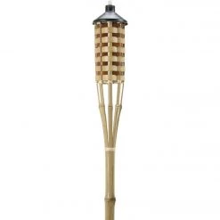 Top 10 ⭐ Outdoor Expressions 60 In. Natural Bamboo Patio Torch ✨