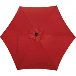 Best Pirce 💯 Outdoor Expressions 7.5 Ft. Aluminum Tilt/Crank Crimson Red Patio Umbrella 😍 -Outdoor Expressions shop ItemImage 800047 q5x652 44ua5c 353v4i