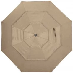 Cheap 😀 Outdoor Expressions 9 Ft. 3-Tier Tilt/Crank Tan Patio Umbrella 👏 -Outdoor Expressions shop ItemImage 800126 q5x6ai 2jygp4 3r0dd4