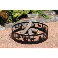 Best reviews of 🛒 Outdoor Expressions 36 In. Antique Bronze Steel Fire Ring 🎉 -Outdoor Expressions shop ItemImage 800639 q5x746 4lxrk0 difvs6