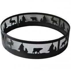 Best reviews of 🛒 Outdoor Expressions 36 In. Antique Bronze Steel Fire Ring 🎉 -Outdoor Expressions shop ItemImage 800639 q5x747 6oo9kw 58c4ou