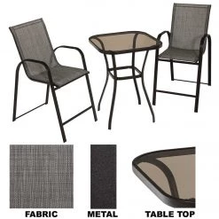Wholesale 🛒 Outdoor Expressions Louis 3-Piece Bistro Set 🛒
