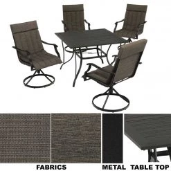 Buy 🔔 Outdoor Expressions Fort Kent 5-Piece Dining Set ⌛