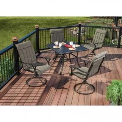 Buy 🔔 Outdoor Expressions Fort Kent 5-Piece Dining Set ⌛ -Outdoor Expressions shop ItemImage 800921 q5x7ll bezcps ay0wvn