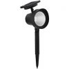 Wholesale ✨ Outdoor Expressions Black 15 Lumens Plastic Floodlight Solar Path Light 🔔