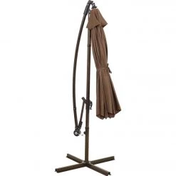 New ❤️ Outdoor Expressions 10 Ft. Round Steel Offset Brown Patio Umbrella 👏 11 New ❤️ Outdoor Expressions 10 Ft. Round Steel Offset Brown Patio Umbrella 👏 -Outdoor Expressions shop ItemImage 801215 q5x8bi 52bqr4 1s0f7z