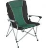 New ✨ Outdoor Expressions Green & Black Sling Flat Arm Folding Chair 🎉