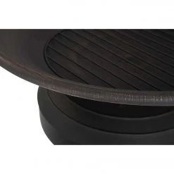 Best Pirce 🥰 Outdoor Expressions 35 In. Antique Bronze Round Steel Fire Pit ✨ -Outdoor Expressions shop ItemImage 801799 q5x9yy 7deqog 2f2h2e