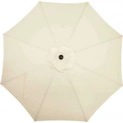 New ⌛ Outdoor Expressions 9 Ft. Aluminum Tilt/Crank Cream Patio Umbrella ⭐ -Outdoor Expressions shop ItemImage 801892 q5xakj d61iso gfsqmr