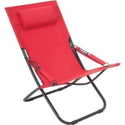 Best reviews of 🎉 Outdoor Expressions Folding Red Hammock Chair With Headrest ✔️