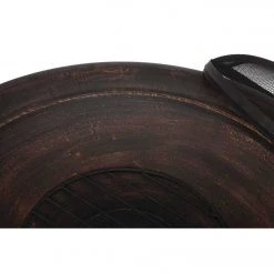 Best Pirce 🌟 Outdoor Expressions 30 In. Antique Bronze Round Steel Fire Pit 👏 -Outdoor Expressions shop ItemImage 802029 q5xau5 erqqw llgtp