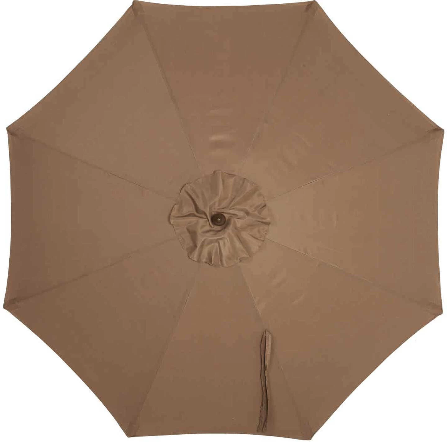 Best Sale 🔥 Outdoor Expressions 7.5 Ft. Pulley Brown Market Patio Umbrella With Chrome Plated Hardware 🥰 3 Best Sale 🔥 Outdoor Expressions 7.5 Ft. Pulley Brown Market Patio Umbrella With Chrome Plated Hardware 🥰 - Image 3