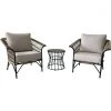 Best Pirce 😉 Outdoor Expressions Brentwood 3-Piece Wicker Chat Set 🎉