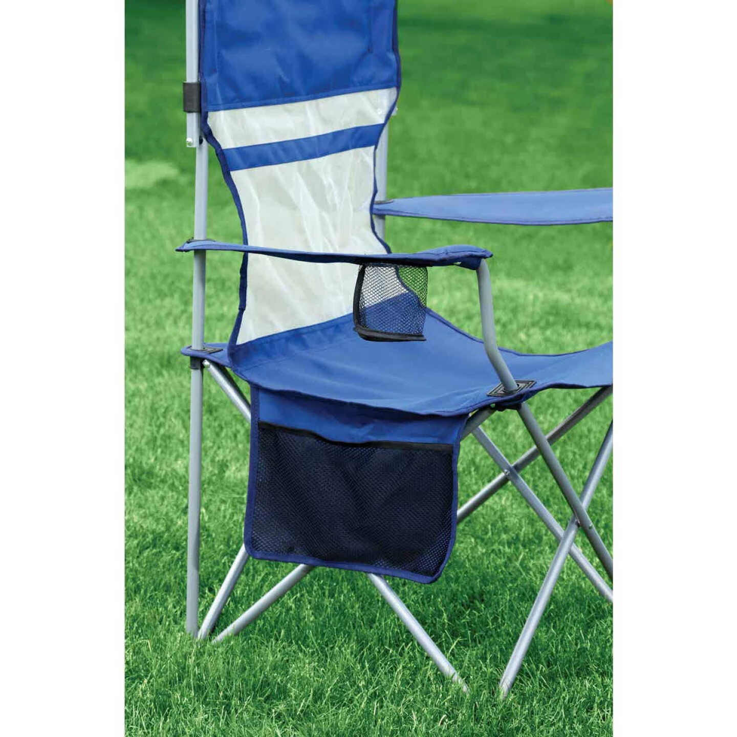 Hot Sale ✨ Outdoor Expressions Blue Polyester Omni-Directional Canopy Camp Chair 🛒 5 Hot Sale ✨ Outdoor Expressions Blue Polyester Omni-Directional Canopy Camp Chair 🛒 - Image 5