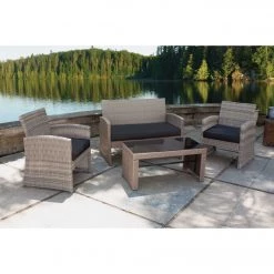 Outlet 🤩 Outdoor Expressions Modena 4-Piece Chat Set 🔔