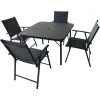 Outlet ✨ Outdoor Expressions Fairview 5-Piece Foldable Dining Set 😀