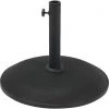 Deals ❤️ Outdoor Expressions 17 In. Round Black Concrete Umbrella Base 👍