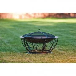 Buy 🧨 Outdoor Expressions 30 In. Coppertone Round Steel Fire Pit 👍 -Outdoor Expressions shop ItemImage 816601 q5xcav 5pwsc8 4ssugo