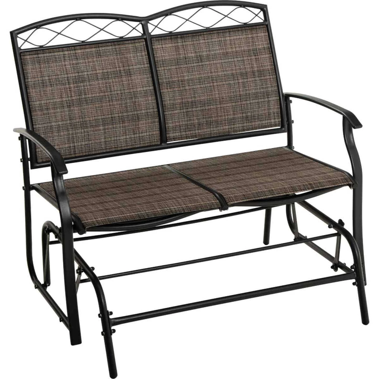 Outlet โ๏ธ Outdoor Expressions Windsor Collection Black & Gray Steel Double Glider ๐ 1 Outlet โ๏ธ Outdoor Expressions Windsor Collection Black & Gray Steel Double Glider ๐