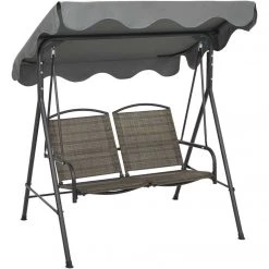 Best Sale 🔔 Outdoor Expressions 2-Person 61.41 In. W. X 64.96 In. H. X 47.24 In. D. Brown Patio Swing 👏 13 Best Sale 🔔 Outdoor Expressions 2-Person 61.41 In. W. X 64.96 In. H. X 47.24 In. D. Brown Patio Swing 👏 -Outdoor Expressions shop ItemImage 823687 fzvpk2fhj9qbtvtxzmc5bkt