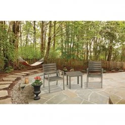 Best deal 🔔 Outdoor Expressions 3-Piece Acacia Wood Chat Set 🌟 -Outdoor Expressions shop ItemImage 833538 qt8x544jh5gb2n9sxpb7ghx5