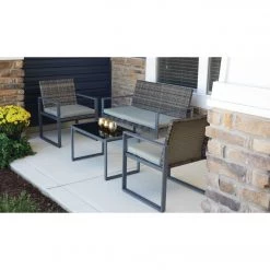 Discount 🔔 Outdoor Expressions Metro 4-Piece Chat Set 🎉 -Outdoor Expressions shop ItemImage 834806 jrxh87w46ghxq77r2nwhggnb