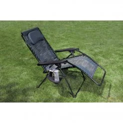 Cheapest 🥰 Outdoor Expressions Zero Gravity Deluxe Relaxer Gray Padded Chair With Cup Holder 🥰 -Outdoor Expressions shop ItemImage 839227 q5xdd2 291adk 2jums2