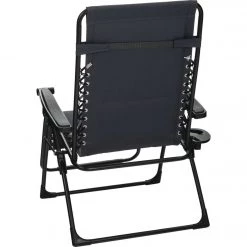 Cheapest 🥰 Outdoor Expressions Zero Gravity Deluxe Relaxer Gray Padded Chair With Cup Holder 🥰 -Outdoor Expressions shop ItemImage 839227 q5xddn 2cvhoo 1pb0mo