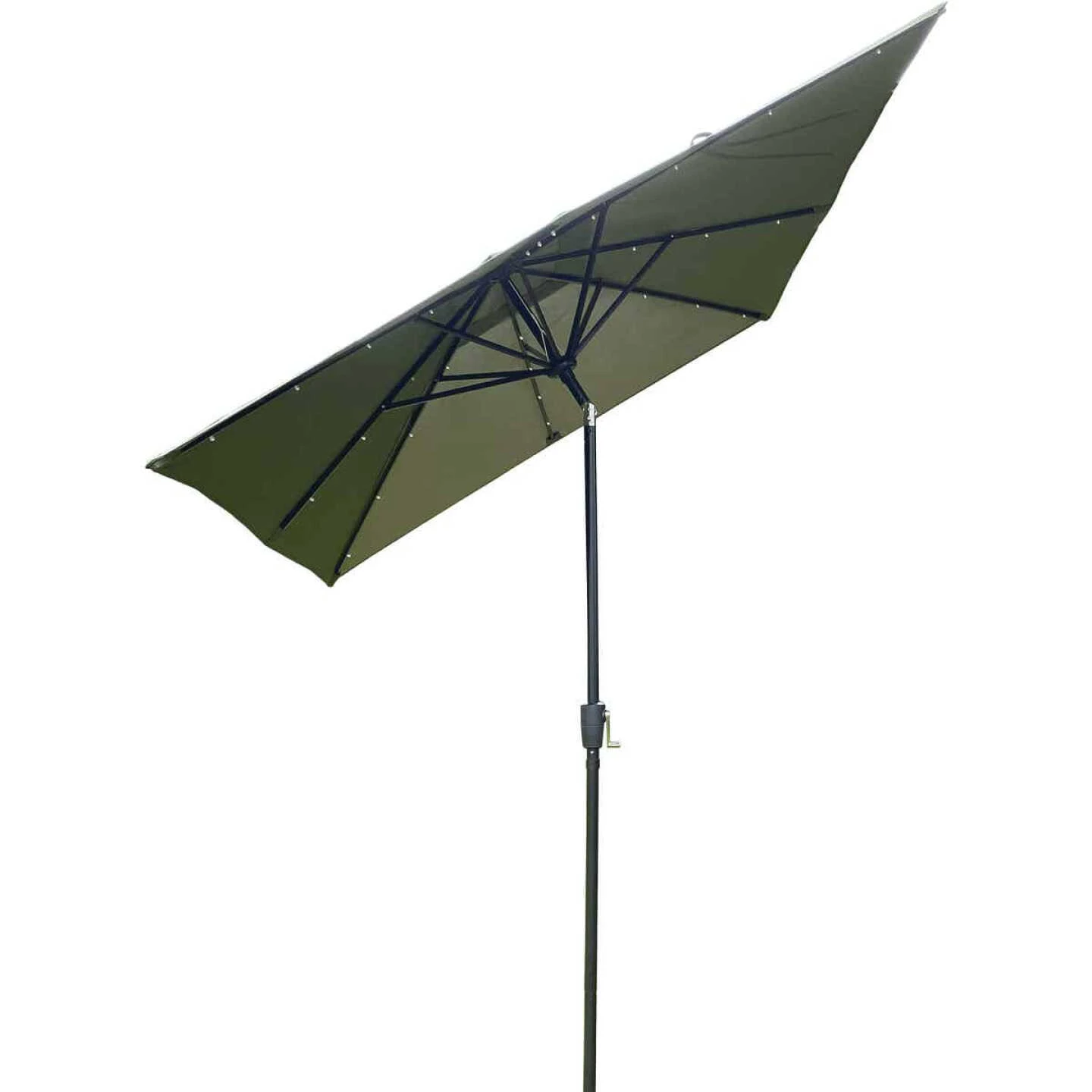 Discount 💯 Outdoor Expressions 9 Ft. X 7 Ft. Rectangular Aluminum Tilt/Crank Heather Green Patio Umbrella With Solar LED Lights ✔️ 1 Discount 💯 Outdoor Expressions 9 Ft. X 7 Ft. Rectangular Aluminum Tilt/Crank Heather Green Patio Umbrella With Solar LED Lights ✔️