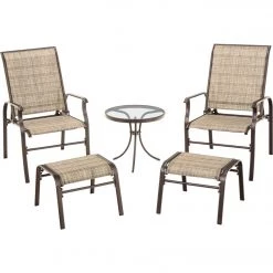 Outlet 🛒 Outdoor Expressions Windsor Collection 5-Piece Chat Set 🌟
