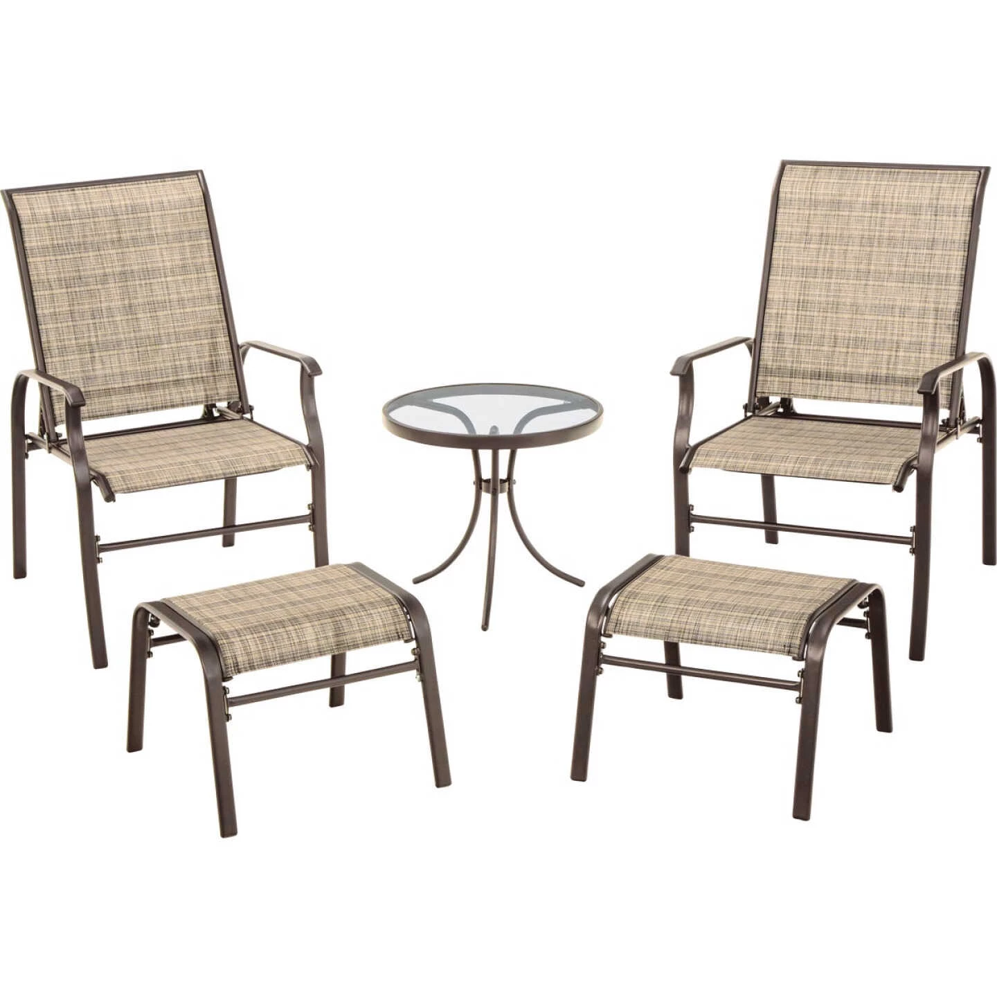 Outlet 🛒 Outdoor Expressions Windsor Collection 5-Piece Chat Set 🌟 1 Outlet 🛒 Outdoor Expressions Windsor Collection 5-Piece Chat Set 🌟