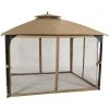 Budget 🔔 Outdoor Expressions 10 Ft. X 12 Ft. Art Steel Gazebo 😀
